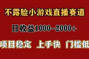 一天收益1000+ 暑假高收益稳定项目