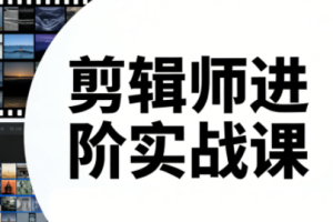 剪辑师进阶实战课(更新23年-25年)