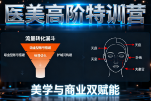 0-1000万医美高阶特训营课程