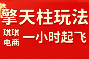 琪琪电商·拼多多擎天柱玩法(更新7月)